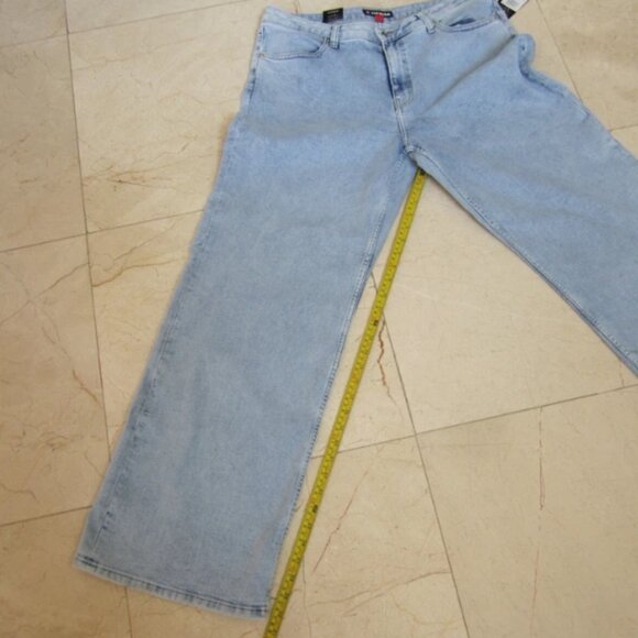 AIRWALK Denim Jeans Women's Size 14 Light Blue Wide Leg - Picture 8 of 8